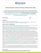 Adverse Reaction Checklist