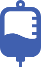 IV solution bag icon