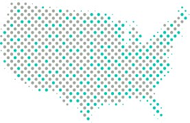 Map of the US